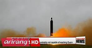 North Korea's Musudan missile has 'shorter' range than initially thought
