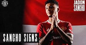Jadon Sancho signs for Manchester United | New Signings 2021/22