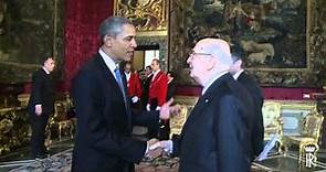 Il Presidente Napolitano incontra il Presidente degli Stati Uniti d'America