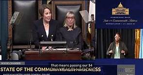 Governor Maura Healey - 2024 State of the Commonwealth