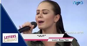 ROSE VAN GINKEL - ULIT (NET25 LETTERS AND MUSIC)