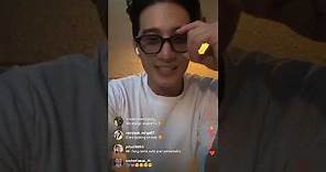 Hsu Thassapak (@BIEKPNBIEXU ) Live Instagram For promote My Girlfriend Is An Alien Season 2 [16.9.22]