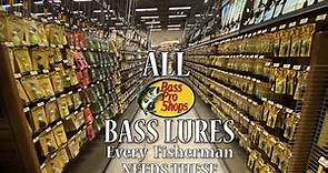 BEST Bass Fishing Lures at Bass Pro Shops! Lures Every Fisherman Should Have! Best Hardbait for BASS