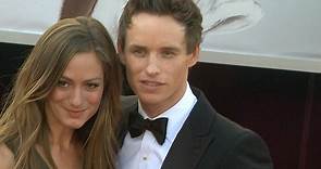 Eddie Redmayne and his fiancee at the annual Academy Awards