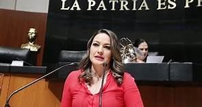 Senadora Martha Márquez Alvarado, en la discusión de un dictamen en materia de igualdad de género