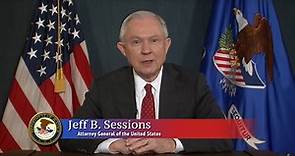 Attorney General Sessions’ Message to Justice Department Employees