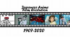 Japanese Anime | Film Evolution (1907-2020)