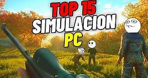 TOP 15 Mejores Juegos SIMULADORES para PC