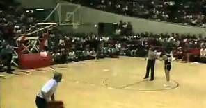 Bobby Knight Throws Chair