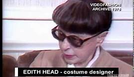 Edith Head (1978) - From the Videofashion Vault | Videofashion