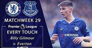 Every Billy Gilmour touch from Chelsea's win against Everton | Premier League | NBC Sports