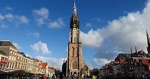 The Netherlands : The New Church (De Nieuwe Kerk) in Delft city