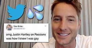 Justin Hartley Reads Thirst Tweets