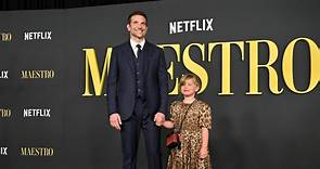 Bradley Cooper joined by daughter and Lady Gaga at 'Maestro' premiere