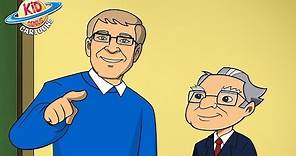 Warren Buffett's Secret Millionaires Club | The Gift - Bill Gates Ep 1 | Kid Genius Cartoons