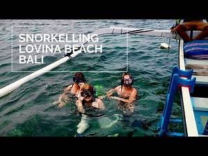 Snorkelling in Lovina Beach Bali Indonesia