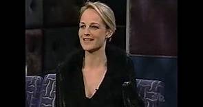 Helen Hunt on Late Night December 11, 1997