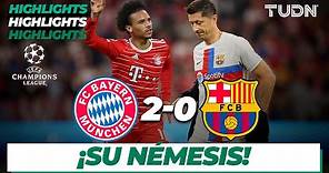 HIGHLIGHTS | Bayern 2-0 Barcelona | UEFA Champions League 22/23-J2 | TUDN