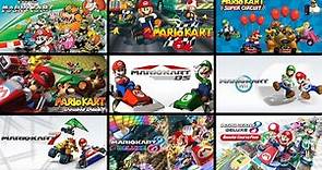 Mario Kart Series - Full Game 100% Longplay (All 8 Games)