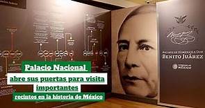 #PalacioNacional abre sus puertas para visitar importantes recintos de la historia de México