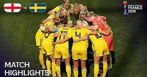 England v Sweden | FIFA Women’s World Cup France 2019 | Match Highlights