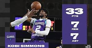 Kobi Simmons Records Another 30+ PT Performance in Swarm WIN Over 905!