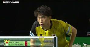 Liang Jingkun vs Maharu Yoshimura | MS R64 | 2023 ITTF World Table Tennis Championships Finals