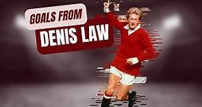 A few career goals from Denis Law