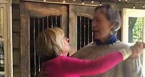 Richard E. Grant shares a dance with his wife prior to her passing