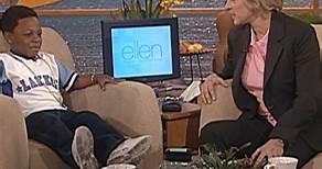 The adorable Bobb'e J. Thompson in 2004. | Ellen DeGeneres