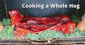 Whole Hog BBQ | How to Cook a Whole Pig on Ole Hickory Smoker with Malcom Reed