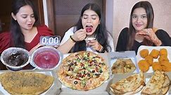 10 Seconds Domino's Menu Eating Challenge | Pizza, Choco Lava Cake, Garlic Bread, Taco etc Challenge