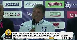 Presentación oficial de Hernán Bolillo Gómez con la Selección Nacional de Honduras
