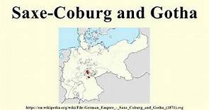 Saxe-Coburg and Gotha