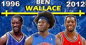 Timeline of BEN WALLACE'S CAREER | Big Ben | Undrafted Hall of Famer | Pistons Legend