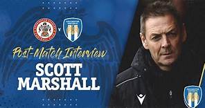 Interview | Scott Marshall Post Accrington Win