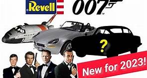 New for 2023 - Revell X James Bond 007 Kits
