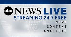 LIVE: ABC News Live - Wednesday, March 20