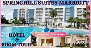 Springhill Suites by Marriott Hotel & Room Tour | Orange Beach Alabama Hotel | #lifestylevlog Jacky