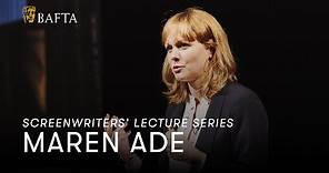 Maren Ade | BAFTA Screenwriters' Lecture Series