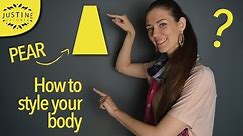 How to style a pear shaped body (triangle body) | Justine Leconte