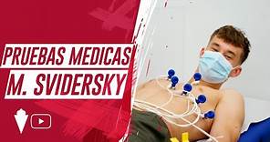 PRUEBAS MÉDICAS | Martin Svidersky supera las pruebas médicas Prevemur