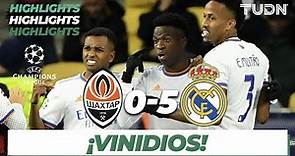Highlights | Shakhtar 0-5 Real Madrid | Champions League 21/22 - J3 | TUDN