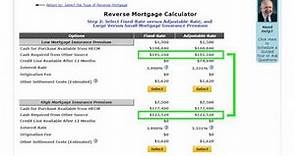 How to use the Kosher Reverse Mortgage Calculator to Purchase a Home