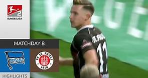 St. Pauli On The Rise | Hertha BSC - St. Pauli 1-2 | Highlights | Matchday 8 - Bundesliga 2 2023/24