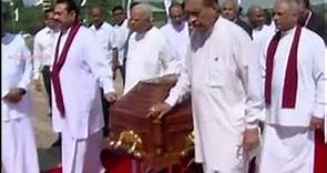 MPs pay final respects to late Ratnasiri Wickremanayake at Parliament