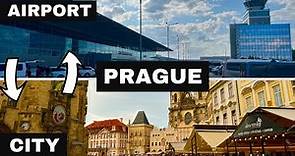 How to get from Prague Airport to Prague City Centre by Bus and Metro
