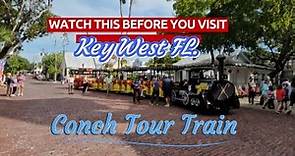 Full Conch Train Tour Ride (Duval Street, Southernmost Point),Key West FL.