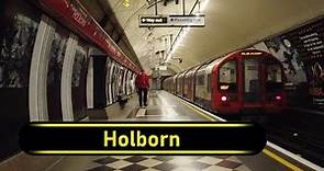 Tube Station Holborn - London 🇬🇧 - Walkthrough 🚶
