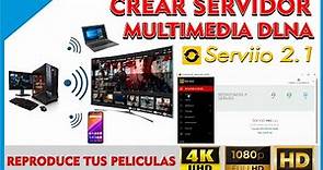 Crear Servidor Multimedia, Reproduce tus Peliculas en tu Smart TV desde Tu PC en RED LAN o WIFI